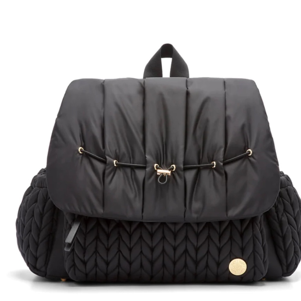 HAPP Diaper Bag Backpack Black Like New